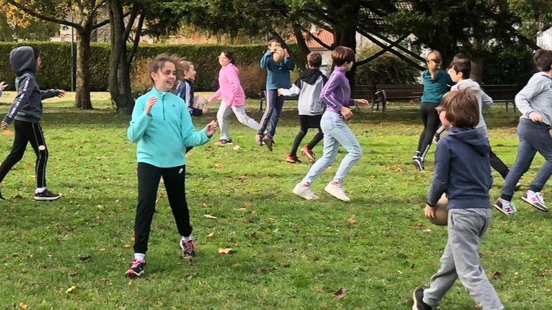 rugby sur le terrain