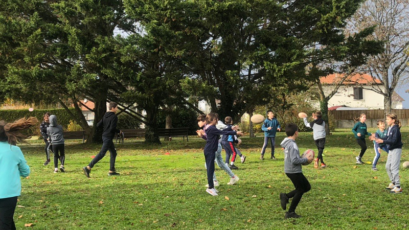 rugby jeu sur le terrain