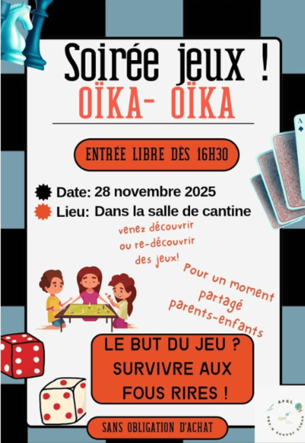 Affiche soirée Oïka Oïka